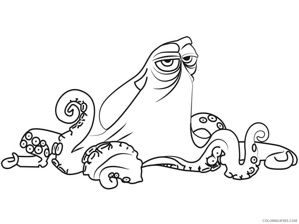 Octopus Coloring Pages Animal Printable Sheets Octopus 9 2021 3522 Coloring4free