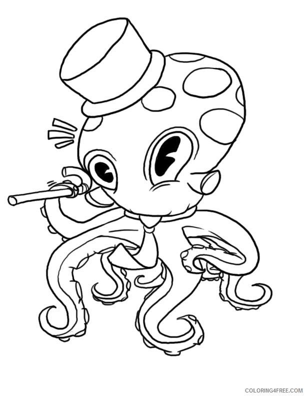 Octopus Coloring Pages Animal Printable Sheets Octopus Sheets for Kids 2021 3533 Coloring4free