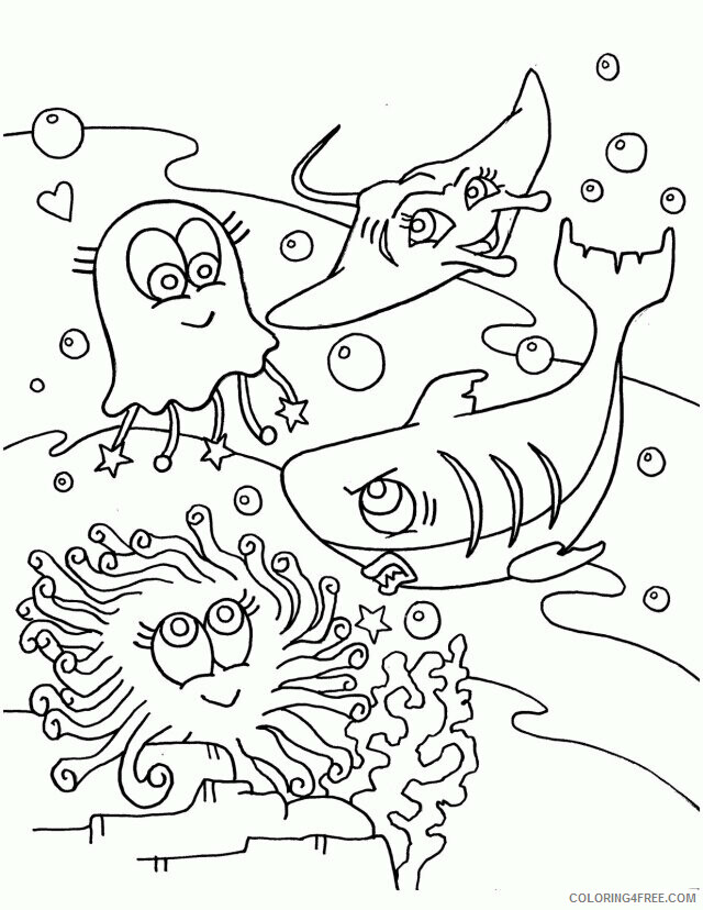 Octopus Coloring Sheets Animal Coloring Pages Printable 2021 2954 Coloring4free