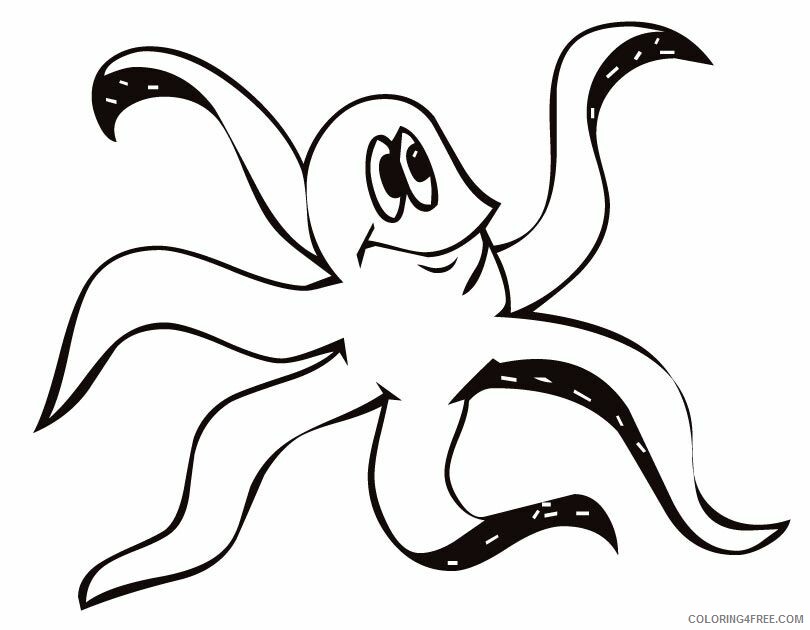 Octopus Coloring Sheets Animal Coloring Pages Printable 2021 2968 Coloring4free