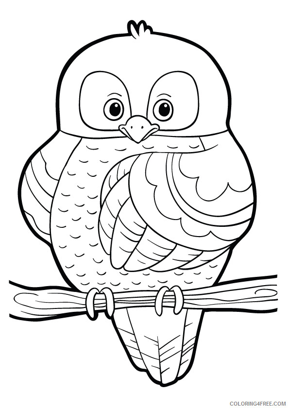 Owl Coloring Sheets Animal Coloring Pages Printable 2021 3025 Coloring4free
