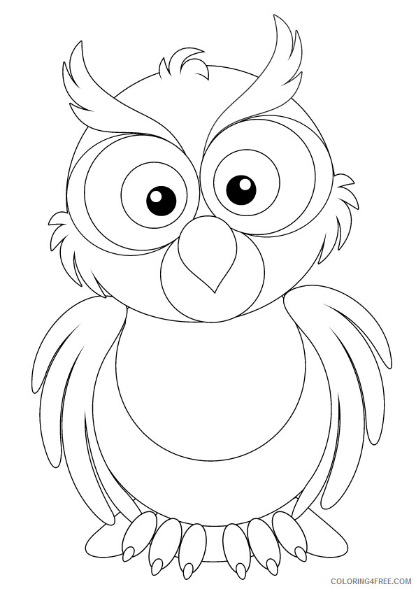 Owl Coloring Sheets Animal Coloring Pages Printable 2021 3026 Coloring4free