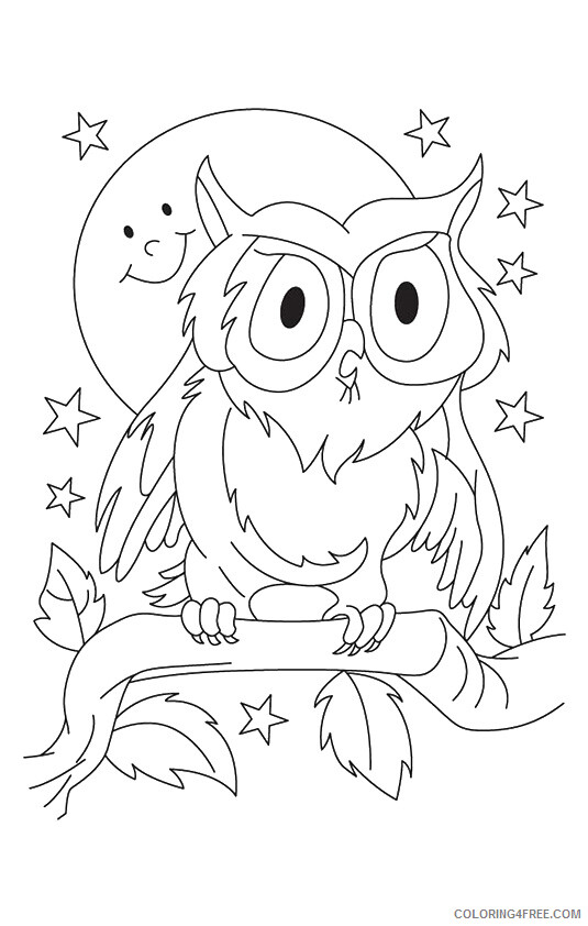 Owl Coloring Sheets Animal Coloring Pages Printable 2021 3029 Coloring4free