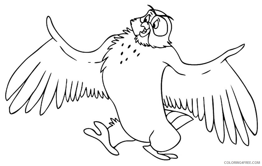 Owl Coloring Sheets Animal Coloring Pages Printable 2021 3030 Coloring4free