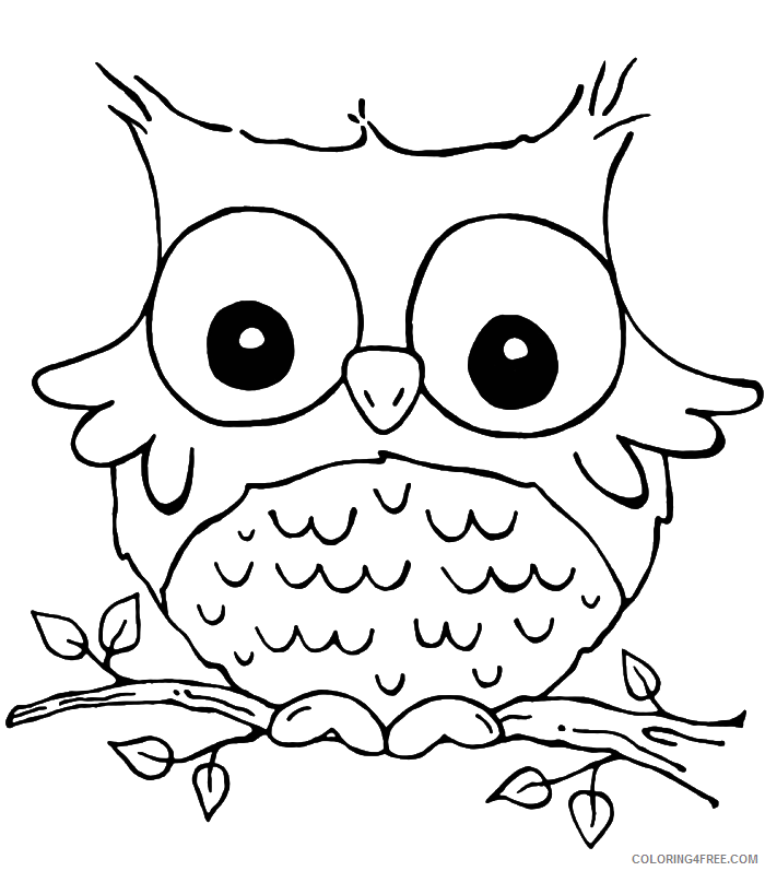 Owl Coloring Sheets Animal Coloring Pages Printable 2021 3034 Coloring4free