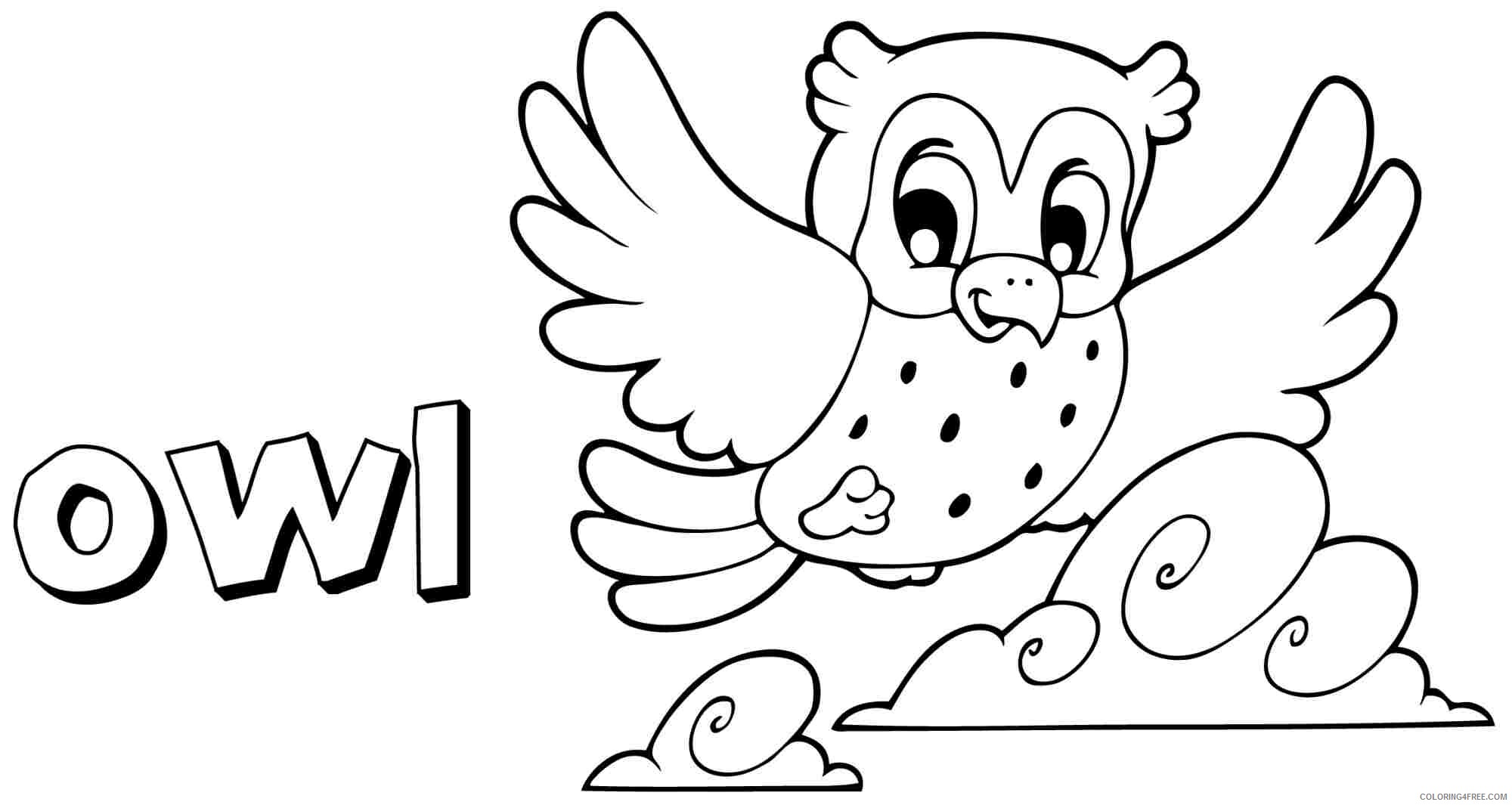 Owl Coloring Sheets Animal Coloring Pages Printable 2021 3048 Coloring4free