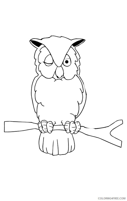 Owl Coloring Sheets Animal Coloring Pages Printable 2021 3049 Coloring4free