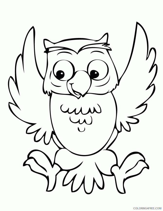 Owl Coloring Sheets Animal Coloring Pages Printable 2021 3053 Coloring4free