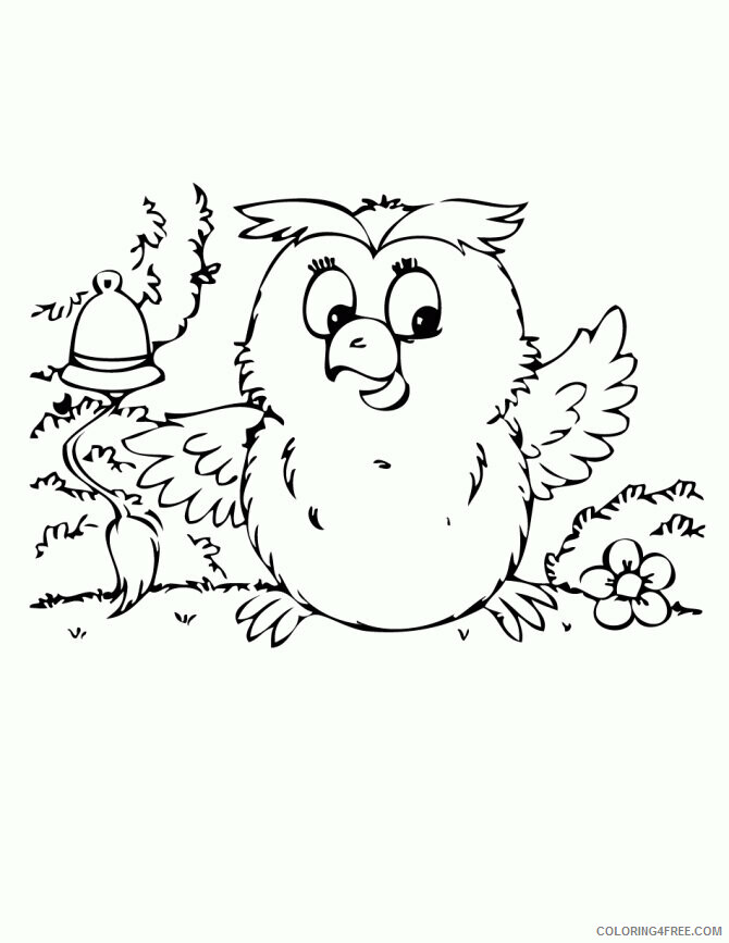 Owl Coloring Sheets Animal Coloring Pages Printable 2021 3057 Coloring4free