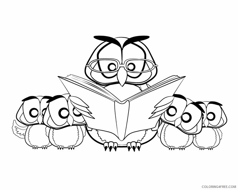 Owl Coloring Sheets Animal Coloring Pages Printable 2021 3058 Coloring4free