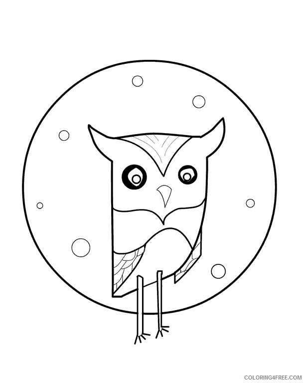 Owl Coloring Sheets Animal Coloring Pages Printable 2021 3080 Coloring4free