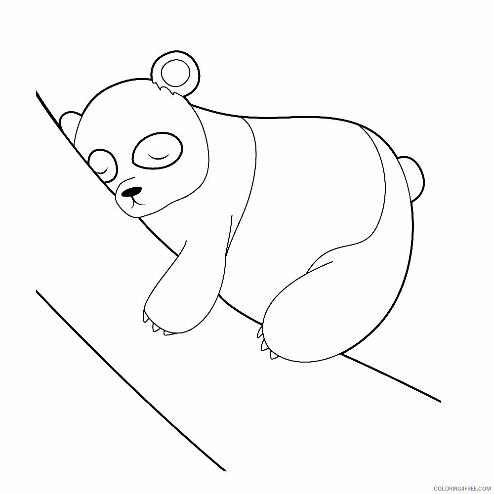 Panda Coloring Sheets Animal Coloring Pages Printable 2021 3081 Coloring4free