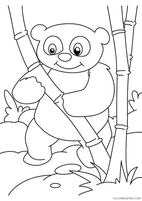 Panda Coloring Sheets Animal Coloring Pages Printable 2021 3085 Coloring4free