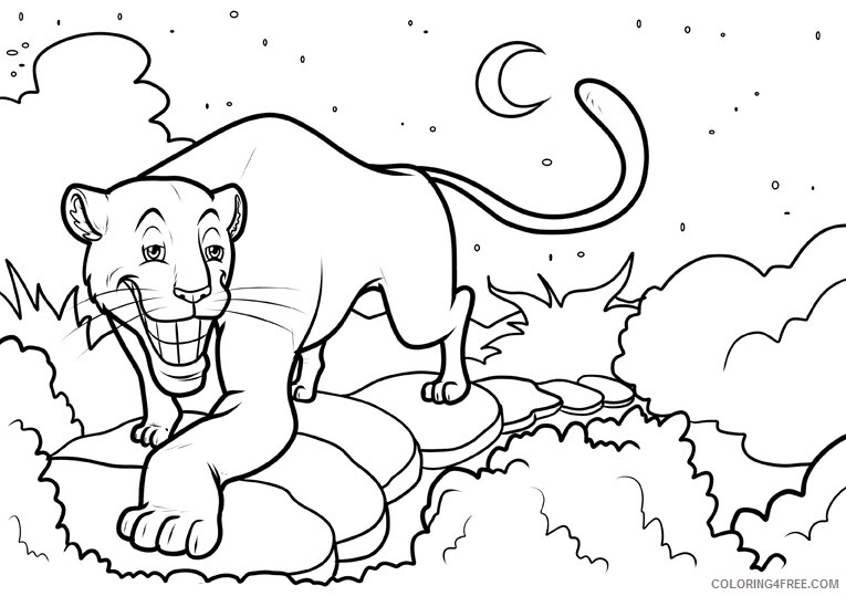 Panther Coloring Sheets Animal Coloring Pages Printable 2021 3140 Coloring4free