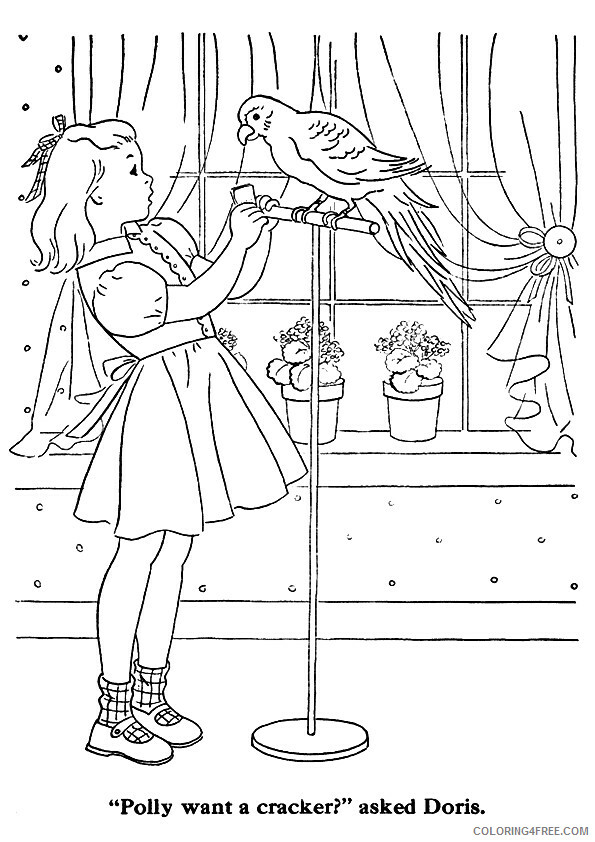Parrot Coloring Sheets Animal Coloring Pages Printable 2021 3147 Coloring4free