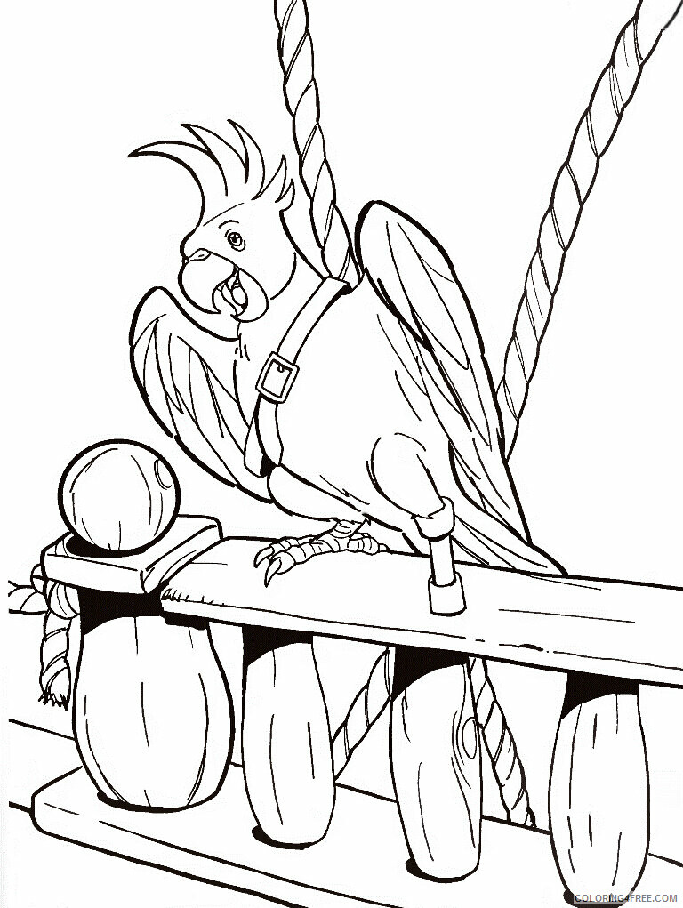 Parrot Coloring Sheets Animal Coloring Pages Printable 2021 3148 Coloring4free