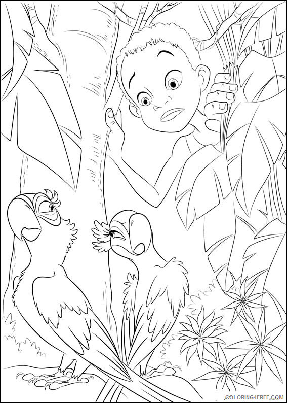 Parrot Coloring Sheets Animal Coloring Pages Printable 2021 3151 Coloring4free