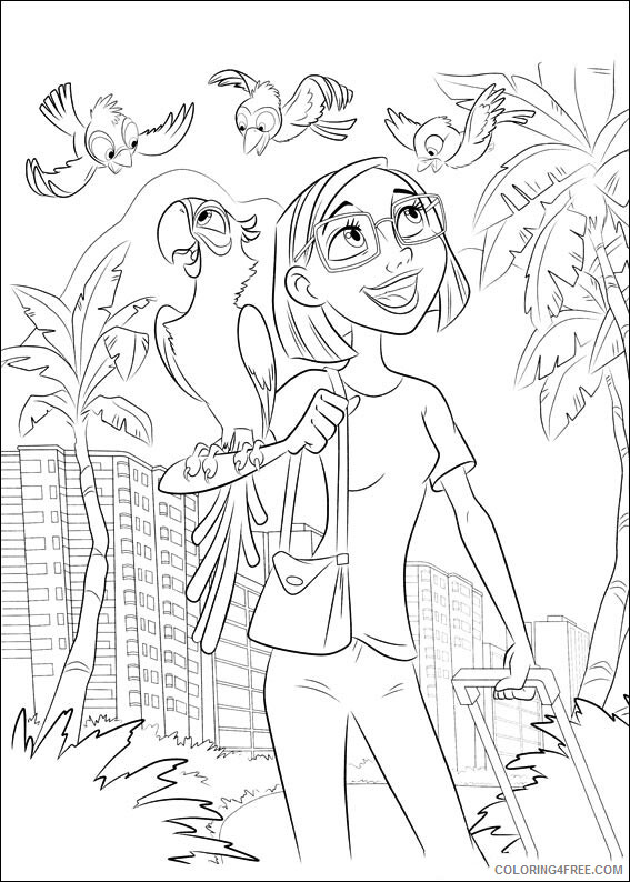 Parrot Coloring Sheets Animal Coloring Pages Printable 2021 3152 Coloring4free