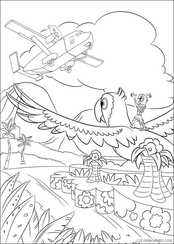 Parrot Coloring Sheets Animal Coloring Pages Printable 2021 3153 Coloring4free