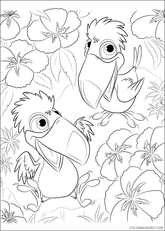 Parrot Coloring Sheets Animal Coloring Pages Printable 2021 3155 Coloring4free