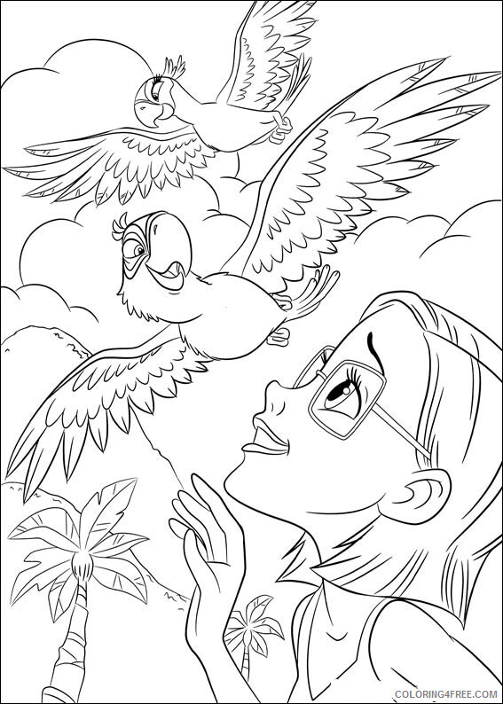 Parrot Coloring Sheets Animal Coloring Pages Printable 2021 3157 Coloring4free