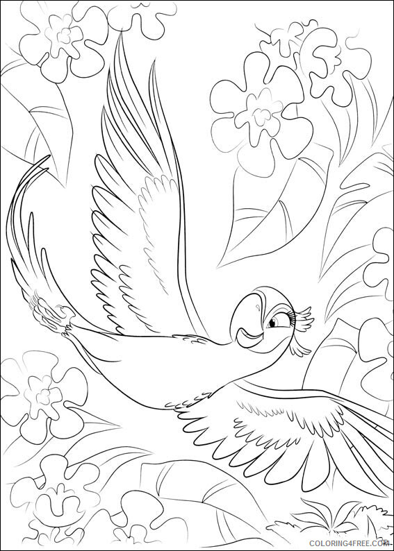 Parrot Coloring Sheets Animal Coloring Pages Printable 2021 3162 Coloring4free