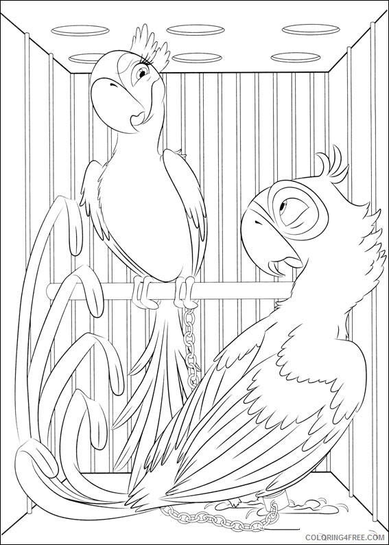 Parrot Coloring Sheets Animal Coloring Pages Printable 2021 3165 Coloring4free