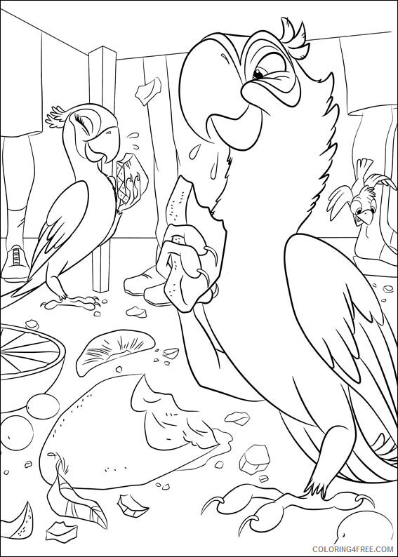 Parrot Coloring Sheets Animal Coloring Pages Printable 2021 3167 Coloring4free