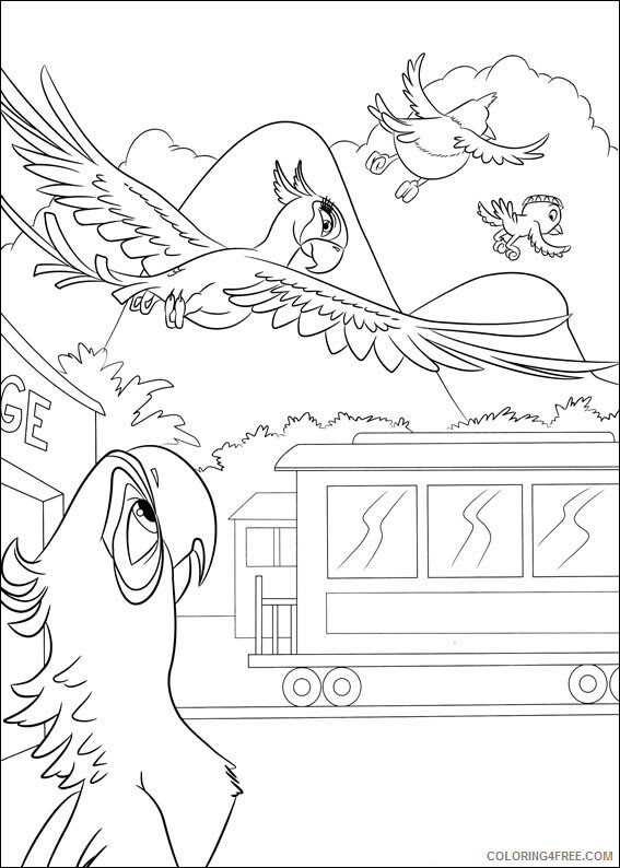 Parrot Coloring Sheets Animal Coloring Pages Printable 2021 3176 Coloring4free