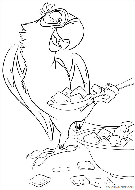 Parrot Coloring Sheets Animal Coloring Pages Printable 2021 3180 Coloring4free