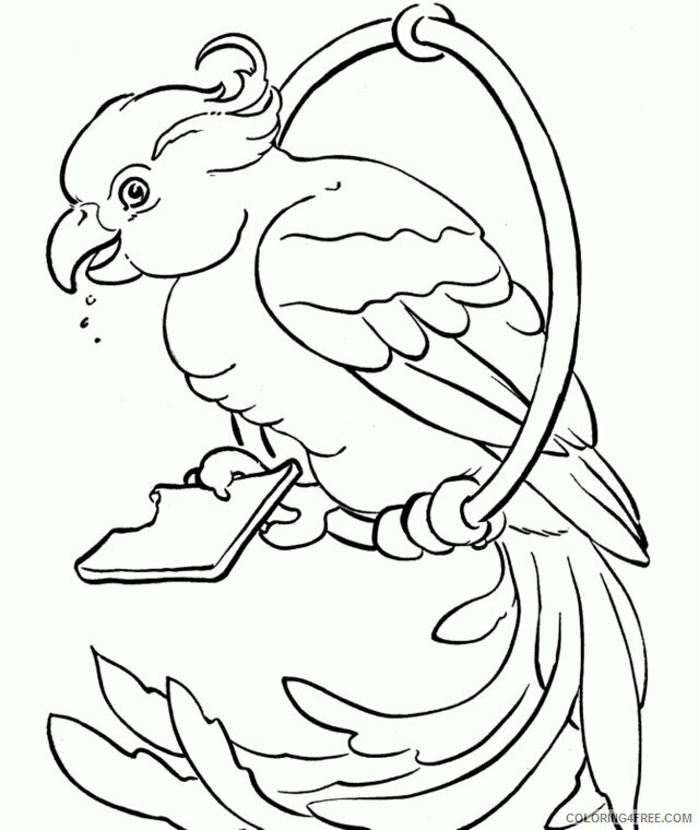 Parrot Coloring Sheets Animal Coloring Pages Printable 2021 3183 Coloring4free