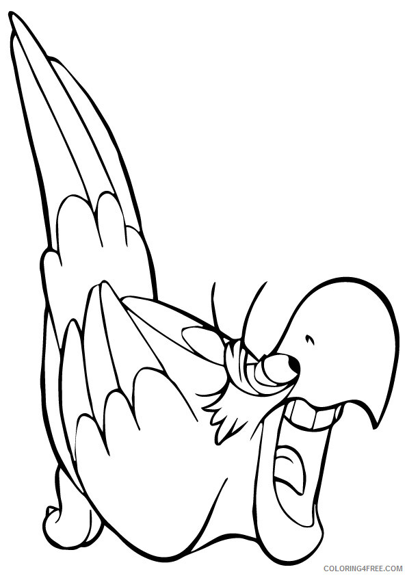 Parrot Coloring Sheets Animal Coloring Pages Printable 2021 3185 Coloring4free