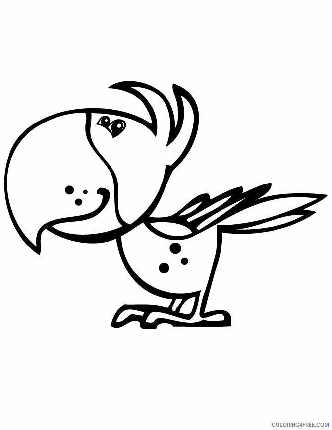 Parrot Coloring Sheets Animal Coloring Pages Printable 2021 3208 Coloring4free