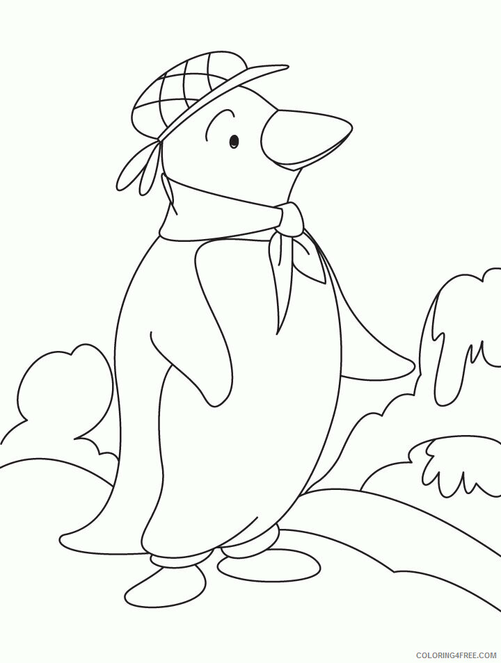 Penguin Animal Coloring Pages Printable 2021 3226 Coloring4free