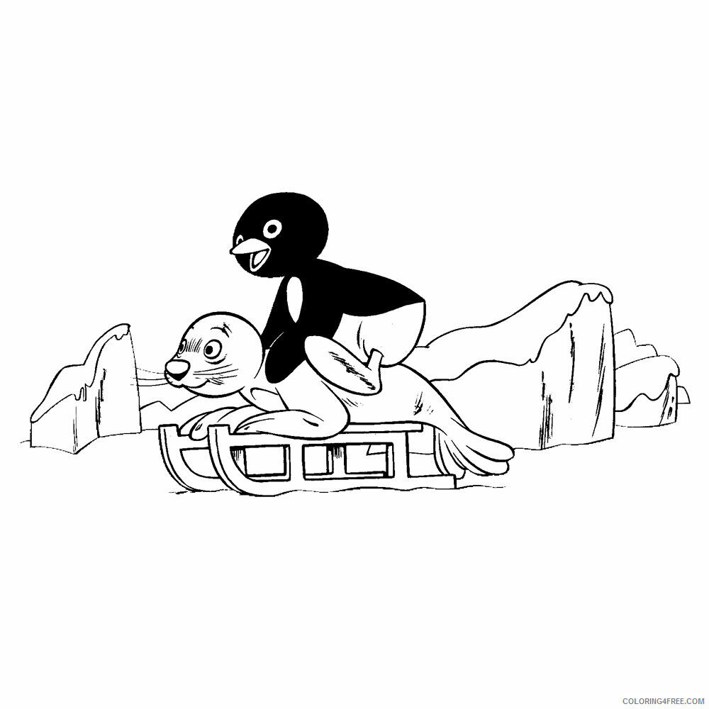 Penguin Animal Coloring Pages Printable 2021 3231 Coloring4free