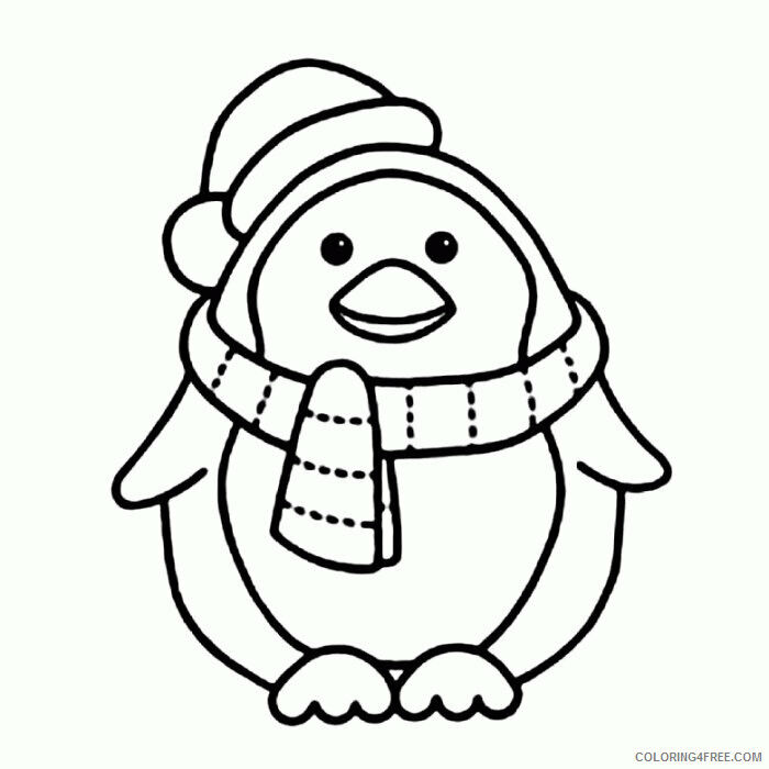 Penguin Animal Coloring Pages Printable 2021 3232 Coloring4free