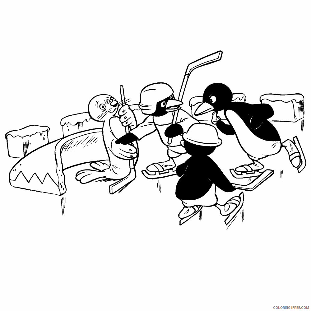 Penguin Animal Coloring Pages Printable 2021 3241 Coloring4free