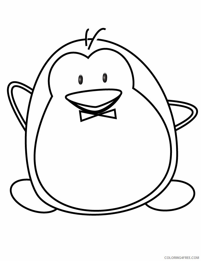 Penguin Animal Coloring Pages Printable 2021 3248 Coloring4free