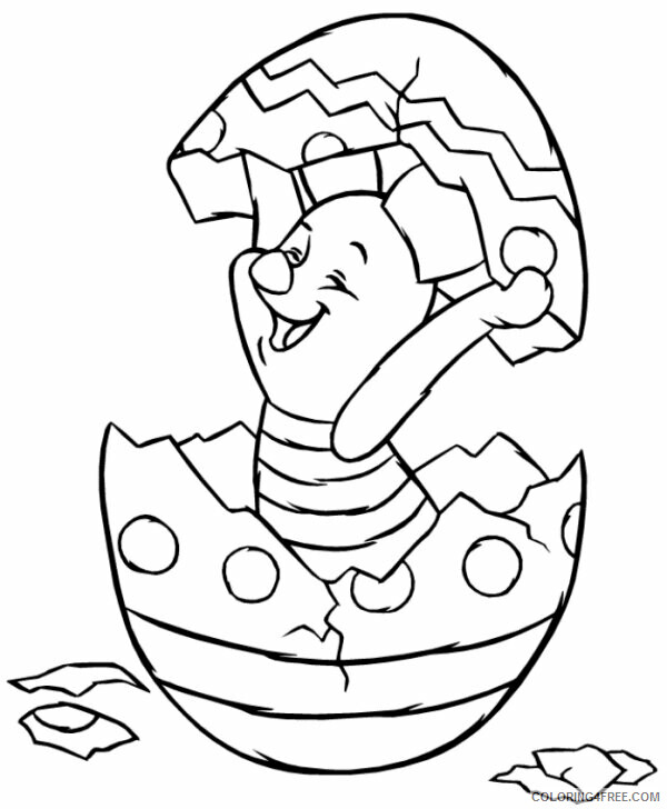 Pig Coloring Pages Animal Printable Sheets Piglet Free 2021 3908 Coloring4free