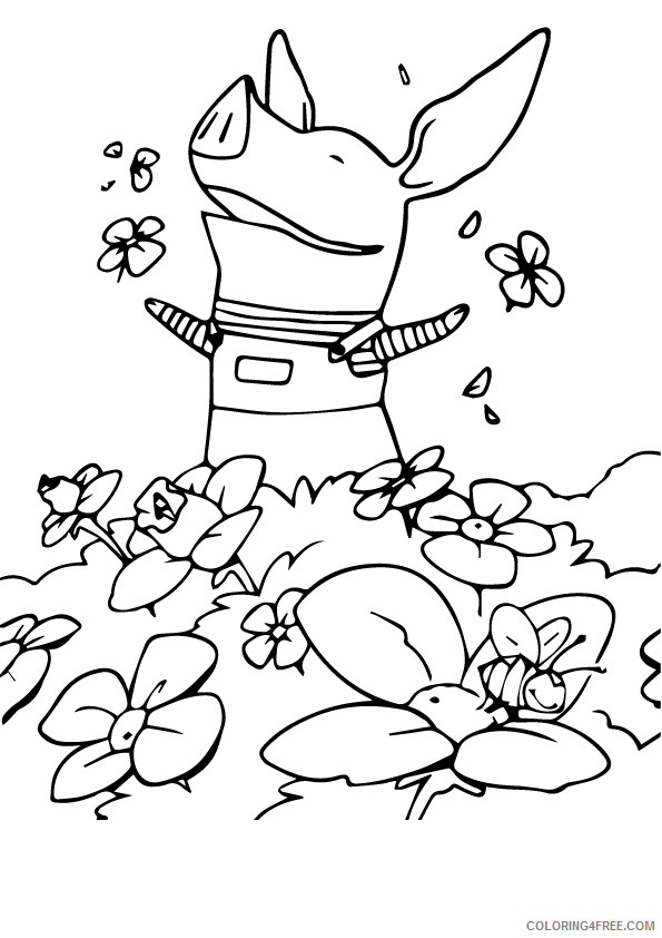 Pig Coloring Sheets Animal Coloring Pages Printable 2021 3251 Coloring4free