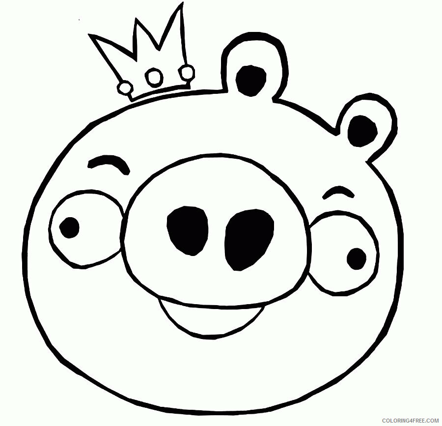 Pig Coloring Sheets Animal Coloring Pages Printable 2021 3285 Coloring4free
