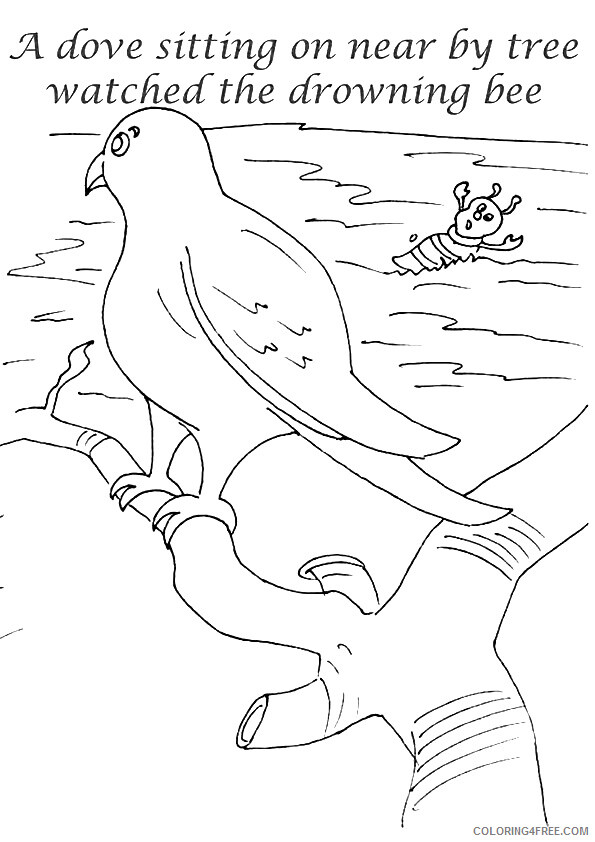 Pigeon Coloring Sheets Animal Coloring Pages Printable 2021 3316 Coloring4free