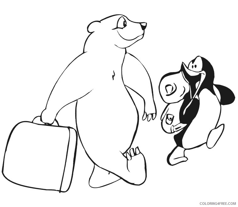 Polar Bear Coloring Sheets Animal Coloring Pages Printable 2021 3339 Coloring4free