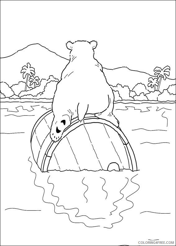 Polar Bear Coloring Sheets Animal Coloring Pages Printable 2021 3363 Coloring4free
