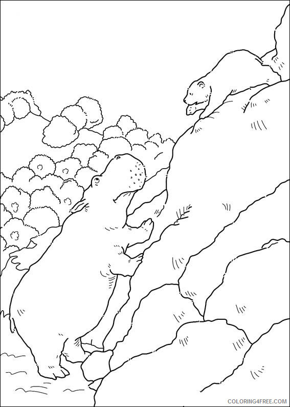 Polar Bear Coloring Sheets Animal Coloring Pages Printable 2021 3367 Coloring4free