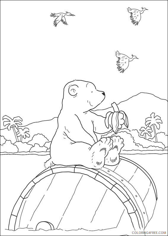 Polar Bear Coloring Sheets Animal Coloring Pages Printable 2021 3375 Coloring4free
