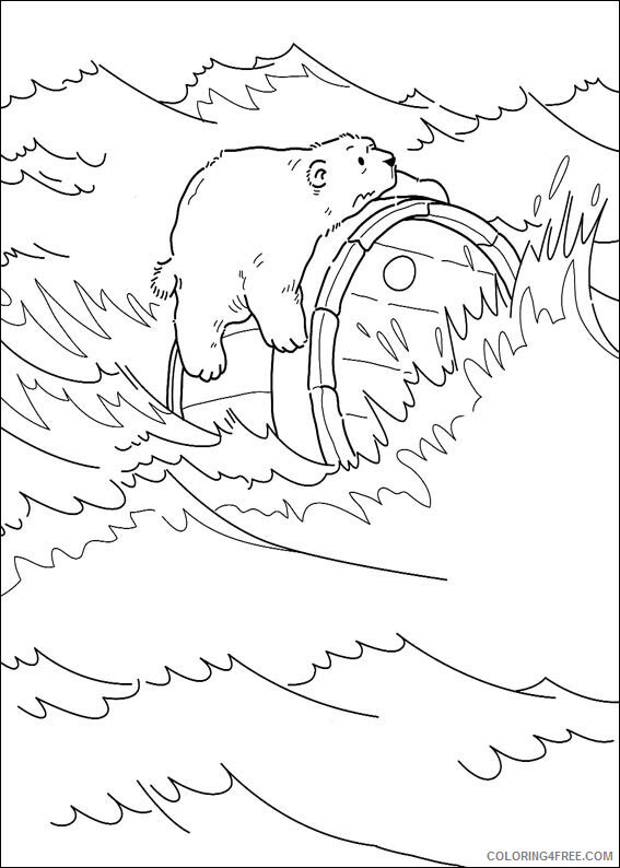 Polar Bear Coloring Sheets Animal Coloring Pages Printable 2021 3379 Coloring4free