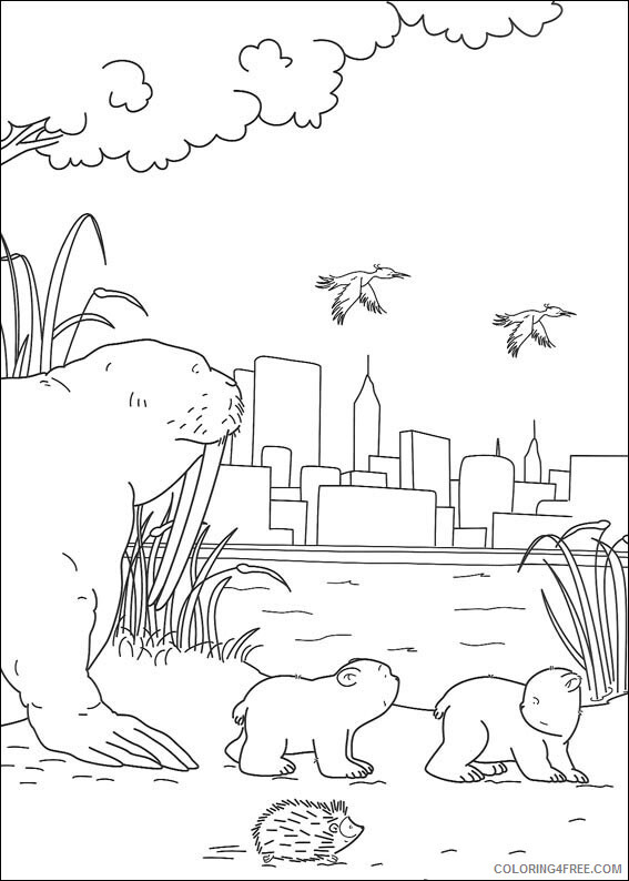 Polar Bear Coloring Sheets Animal Coloring Pages Printable 2021 3380 Coloring4free