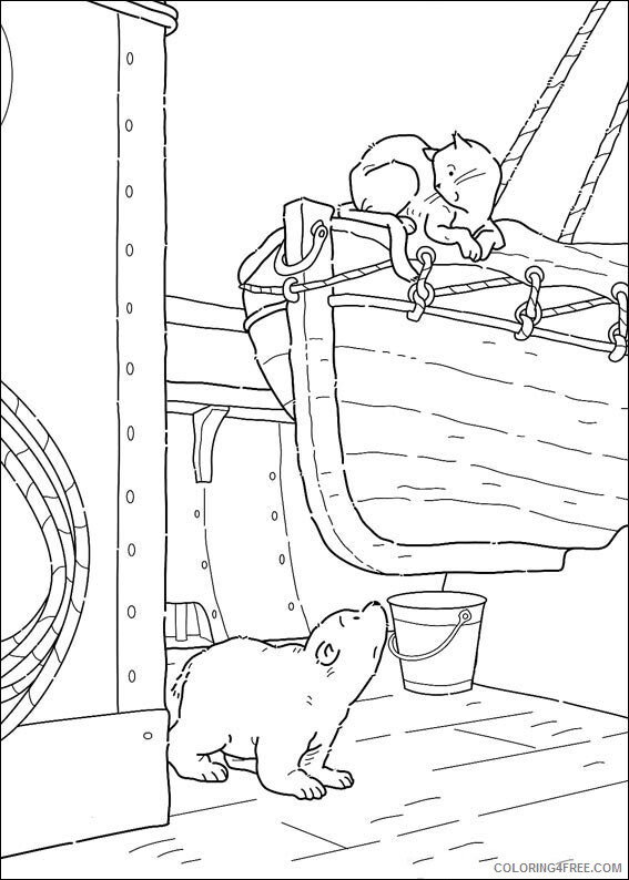 Polar Bear Coloring Sheets Animal Coloring Pages Printable 2021 3387 Coloring4free