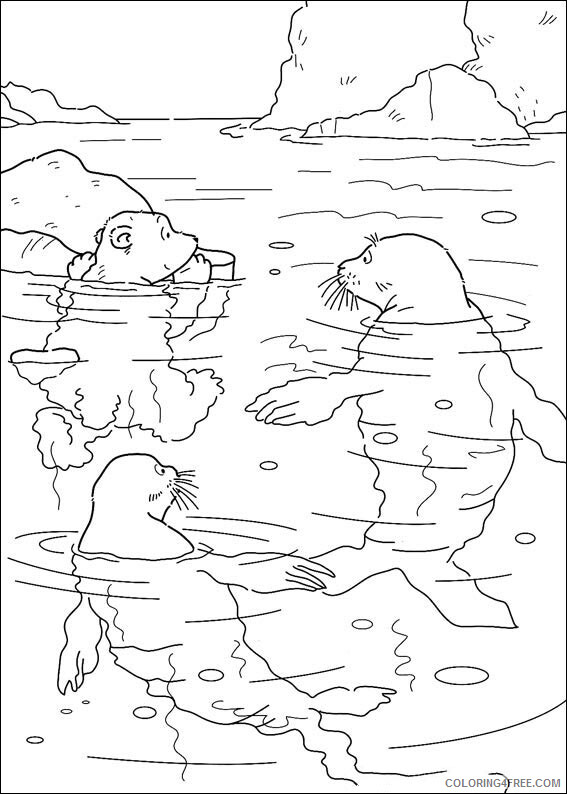 Polar Bear Coloring Sheets Animal Coloring Pages Printable 2021 3388 Coloring4free